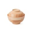 La Luz Hikiyose Wooden Soup Bowl with Lid Online