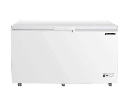 Bluelinetech 16 Cu Ft Large Chest Freezer White with Wire Storage Basket Not Automatic Defrosting Supply