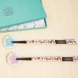 Harekutani Porcelain Paired Chopsticks & Chopstick Rests PK LBL Online Sale