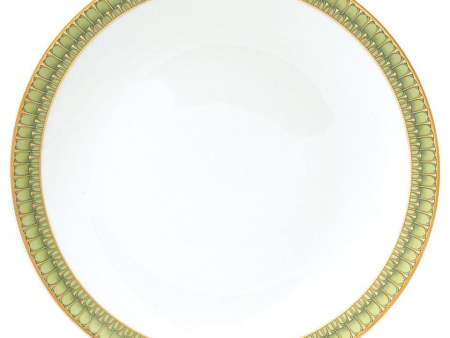 Arcades Green - Flat Round Platter For Cheap