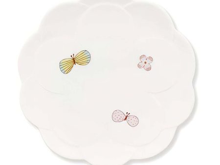 Harekutani Porcelain Butterfly Bowl Hot on Sale