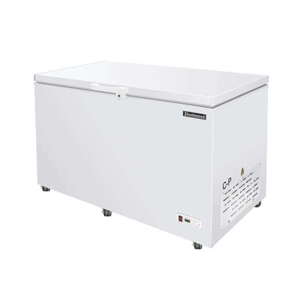 Bluelinetech 16 Cu Ft Large Chest Freezer White with Wire Storage Basket Not Automatic Defrosting Supply