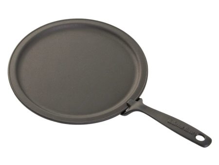 Iwachu Induction Cast-Iron Pizza Pan with Removable Handle For Sale