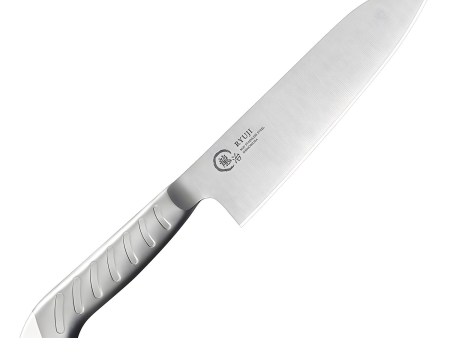 RYUJI Molybdenum Steel Santoku Knife For Sale