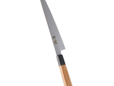 Suisin Inox Honyaki Wa Series Sujihiki Knife on Sale