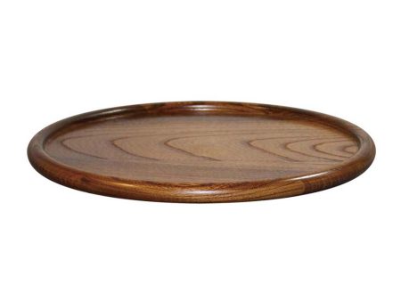 La Luz Kijihiki Zelkova Round Tray Online Sale