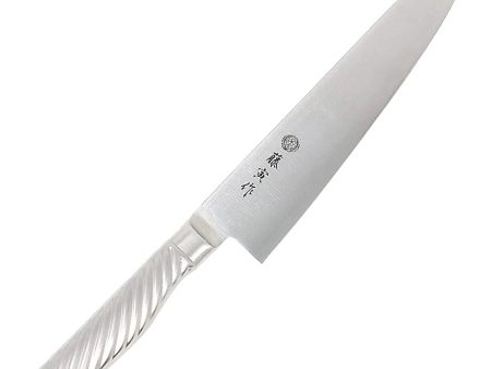 TOJIRO Fujitora DP 3-Layer Gyuto Knife with Stainless Steel Handle Discount