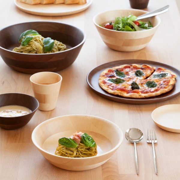 La Luz Hikiyose Wooden Soup Bowl with Lid Online