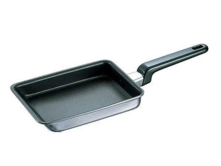 Fujinosu 3-Ply Stainless Steel Non-Stick Induction Rectangular Tamagoyaki Omelette Pan on Sale