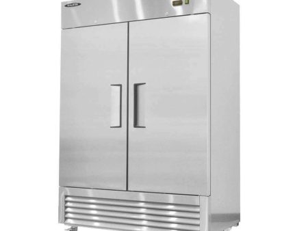 Double Door Stainless Steel Reach-In Freezer 49 cu.ft.  1220 Liter Online Hot Sale