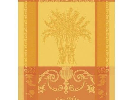 Kitchen Towel - Les Bles Safran Jacquard Discount