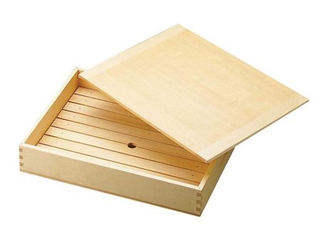 Yamacoh Wooden Sushi Neta Case with Lid Hot on Sale