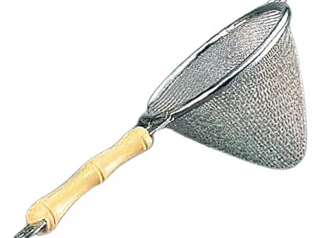 Wada Corporation Stainless Steel Triangle Tea Strainer Bamboo Handle For Cheap