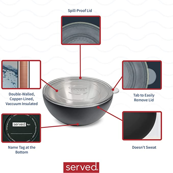 SERVED Insulated Bowls Sale