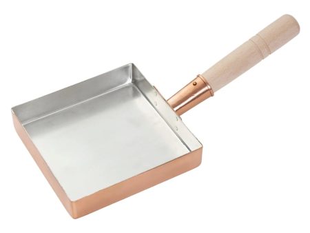 EBM Copper Square Tamagoyaki Omelette Pan Kanto Style Online Hot Sale