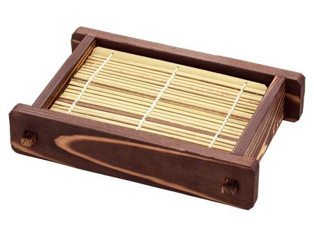 Yamacoh Cedar Rectanglular Seiro Soba Serving Box Discount