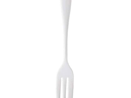 Wada Corporation Napoli Enameled Cutlery Cake Fork (White) Online Sale