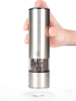 Elis Sense - Electric Pepper Mill In Stainless Steel u Select 8 Inch For Discount