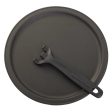 Iwachu Induction Cast-Iron Pizza Pan with Removable Handle For Sale