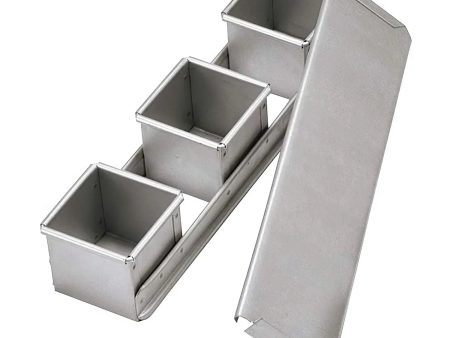 EBM Altaite Linked Mini Loaf Pan Set of 3 Fashion