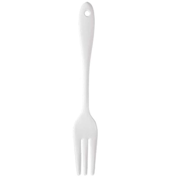 Wada Corporation Napoli Enameled Cutlery Cocktail Fork (White) on Sale