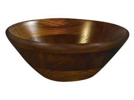 La Luz Kijihiki Zelkova Salad Bowl with Round Edge Discount