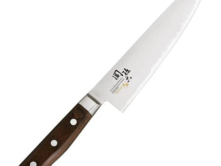 Seki Magoroku Mokuren Stainless Steel Gyuto Knife Discount