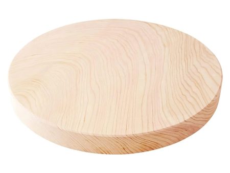 Yamacoh Hinoki Cypress Wooden Round Cutting Board Fashion