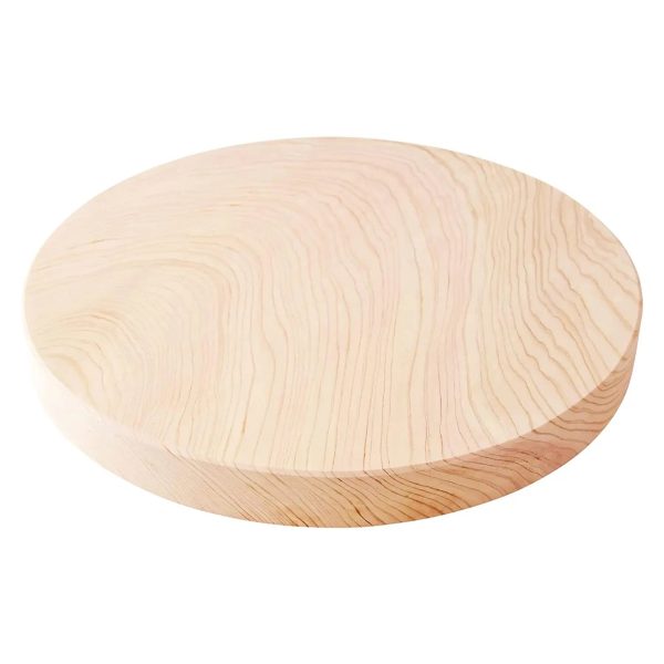 Yamacoh Hinoki Cypress Wooden Round Cutting Board Fashion