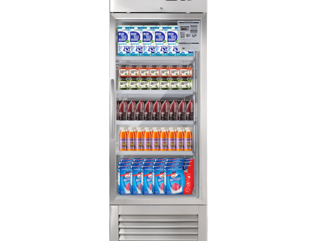 23 Cu.Ft Commercial Glass Door Display Refrigerator Merchandiser with LED Lighting Discount