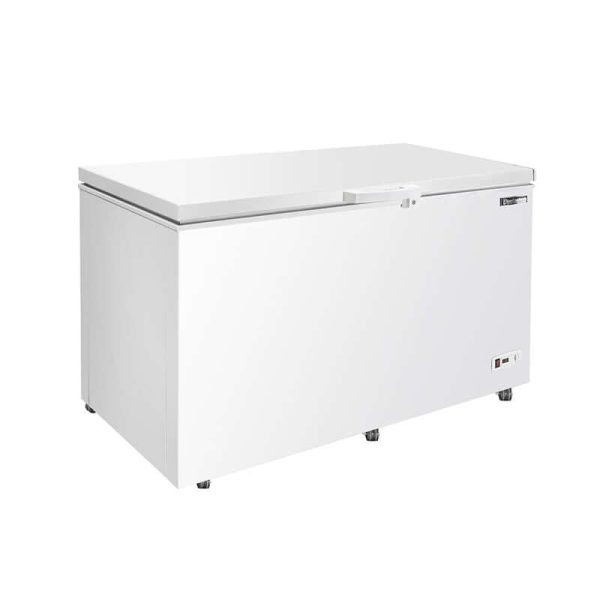 Bluelinetech 16 Cu Ft Large Chest Freezer White with Wire Storage Basket Not Automatic Defrosting Supply