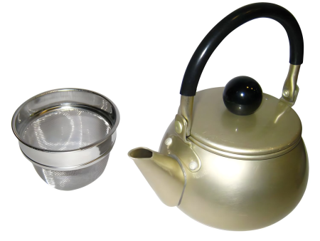 Maekawa Kinzoku Aluminum Kyusu Teapot with Tea Strainer Online