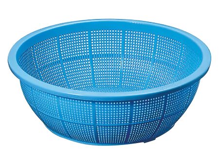 Ikeda Plastic Colander Blue Supply