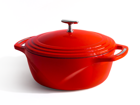 USA Enamel™ 6 Qt. Enameled Cast Iron Dutch Oven For Cheap